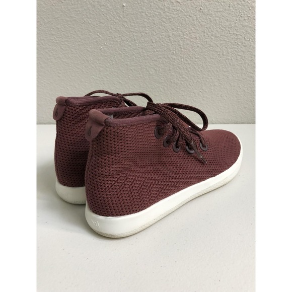 Allbirds Tree Topper Shoes Womens Size 8 Purple High Top Knit Lace Up Casual - Picture 5 of 13